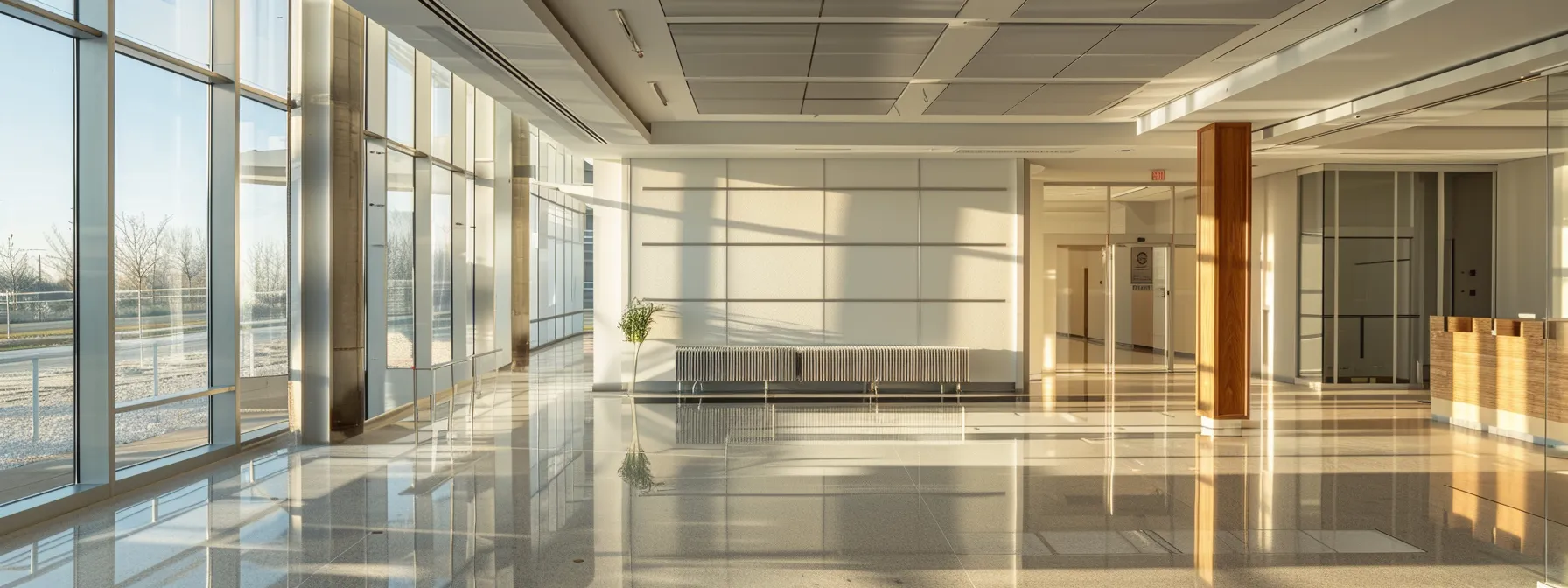 a modern, streamlined office space showcases a sophisticated hvac system with exposed ductwork, highlighting custom modifications and insulation, illuminated by artificial lighting that emphasizes the sleek design and advanced air purification technology.